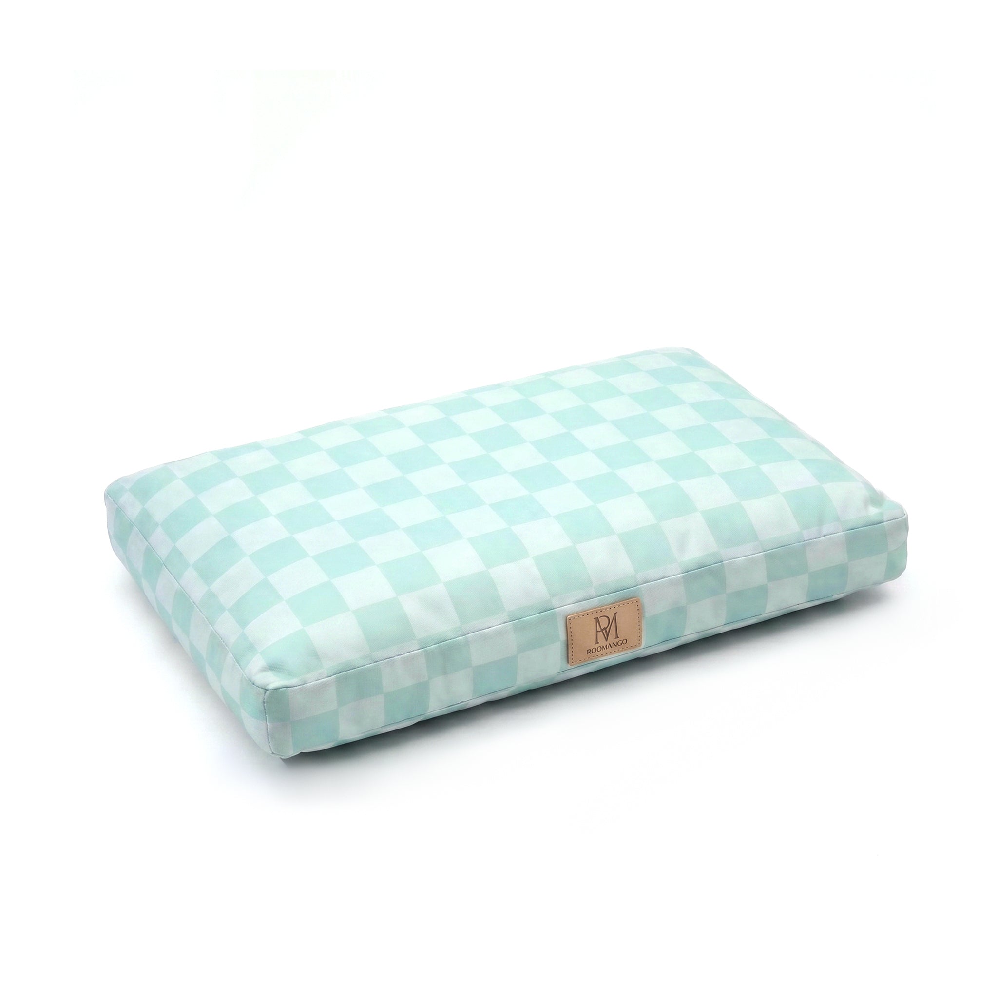 Checkerboard Memory Foam Removable Washable Waterproof Odor-Control Unisex Cat & Dog Pet Mat