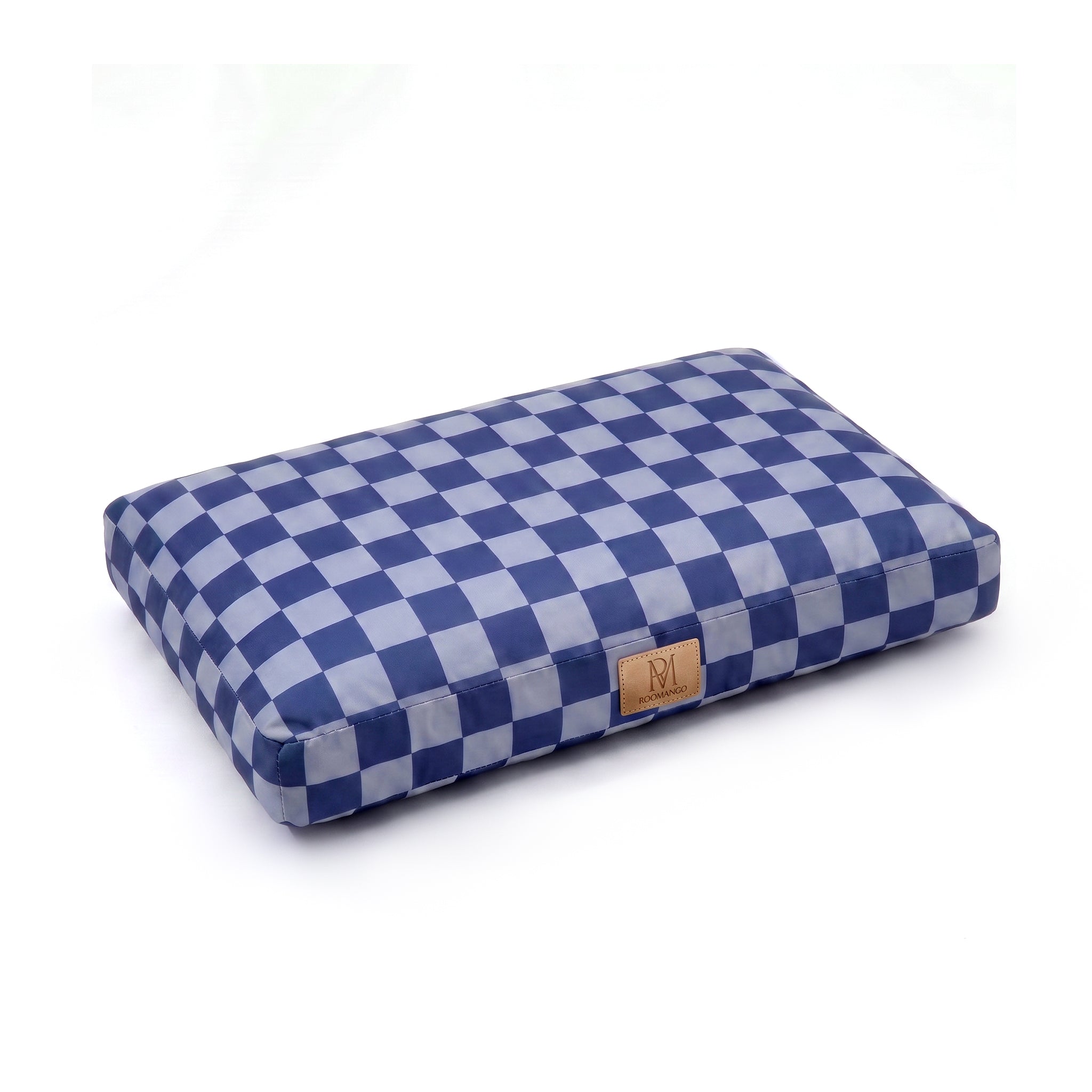 Checkerboard Memory Foam Removable Washable Waterproof Odor-Control Unisex Cat & Dog Pet Mat