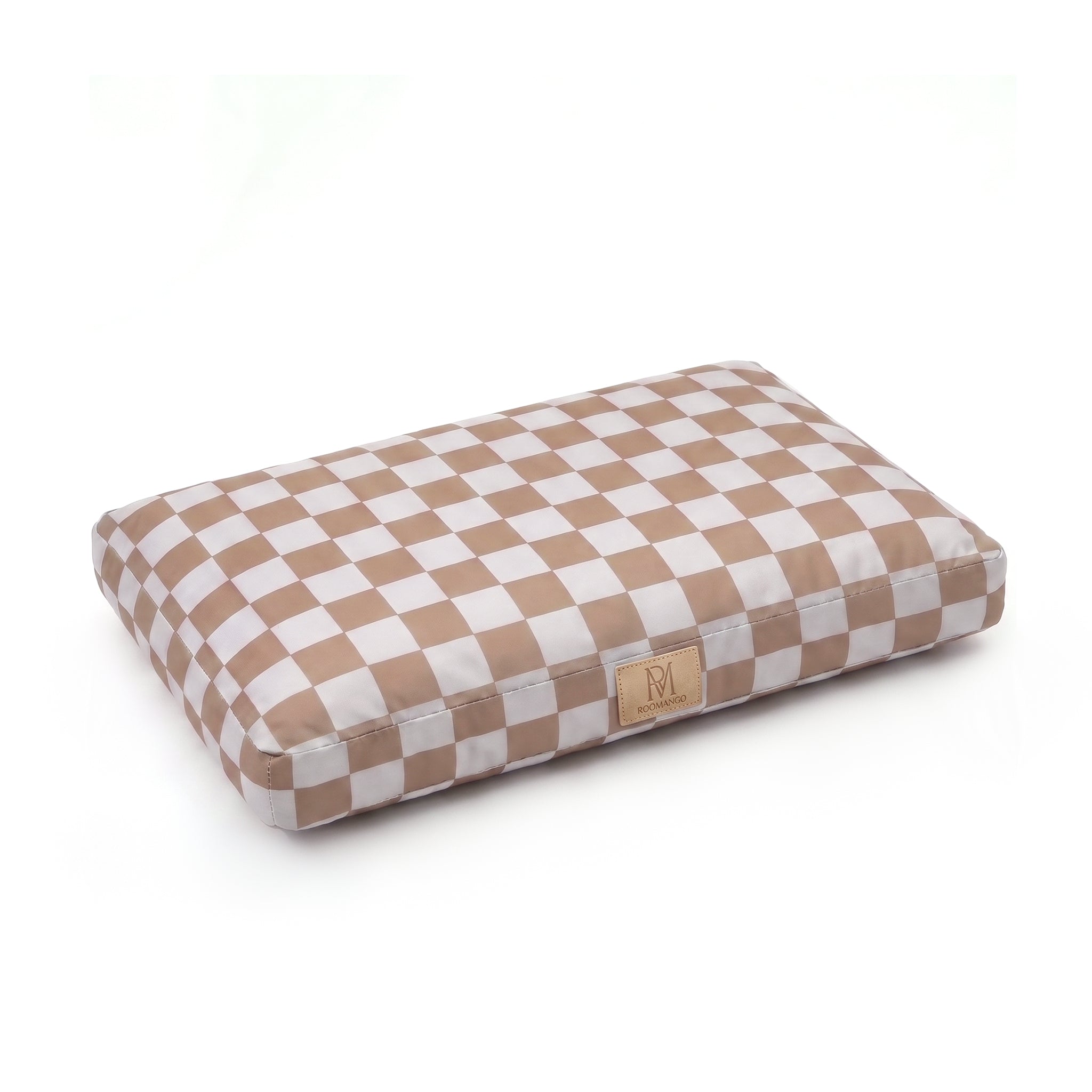 Checkerboard Memory Foam Removable Washable Waterproof Odor-Control Unisex Cat & Dog Pet Mat