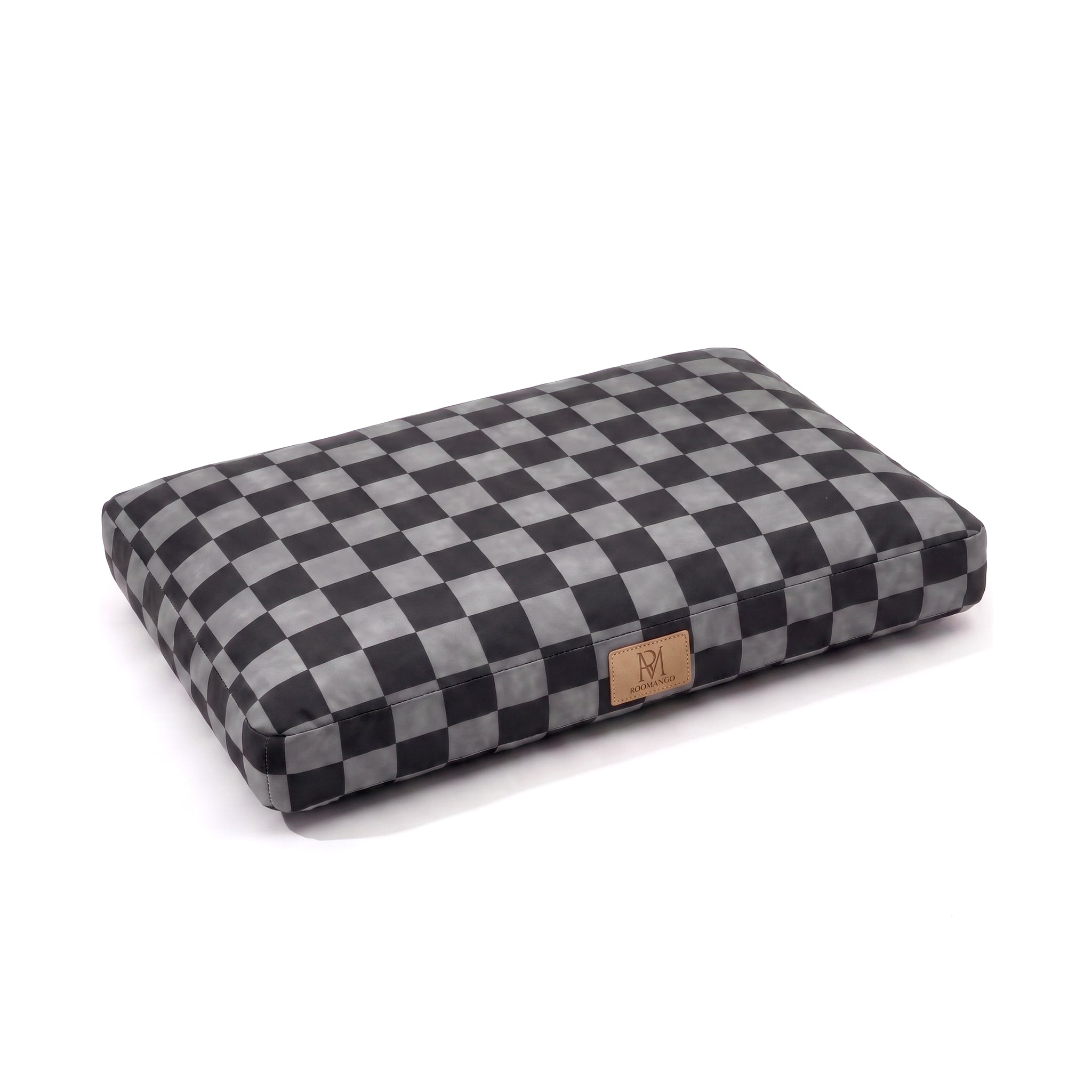 Checkerboard Memory Foam Removable Washable Waterproof Odor-Control Unisex Cat & Dog Pet Mat