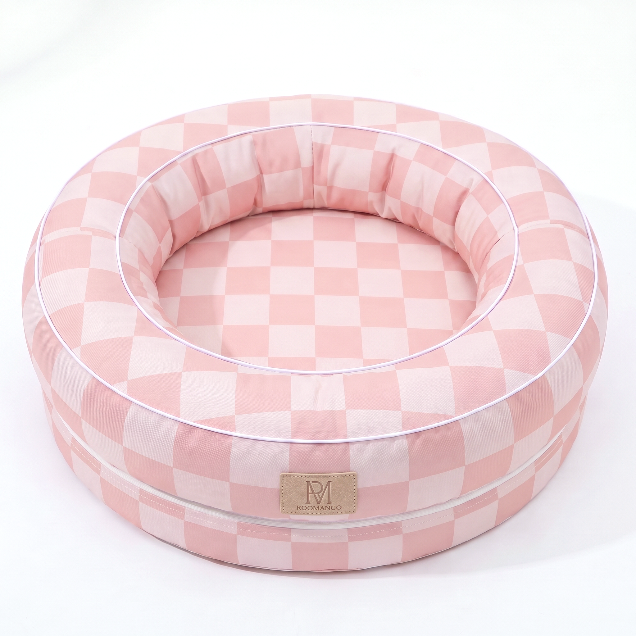 Checkerboard Memory Foam Waterproof Scratch-Resistant Odor-Control Mold-Proof Mite-Resistant Cat & Dog Bed
