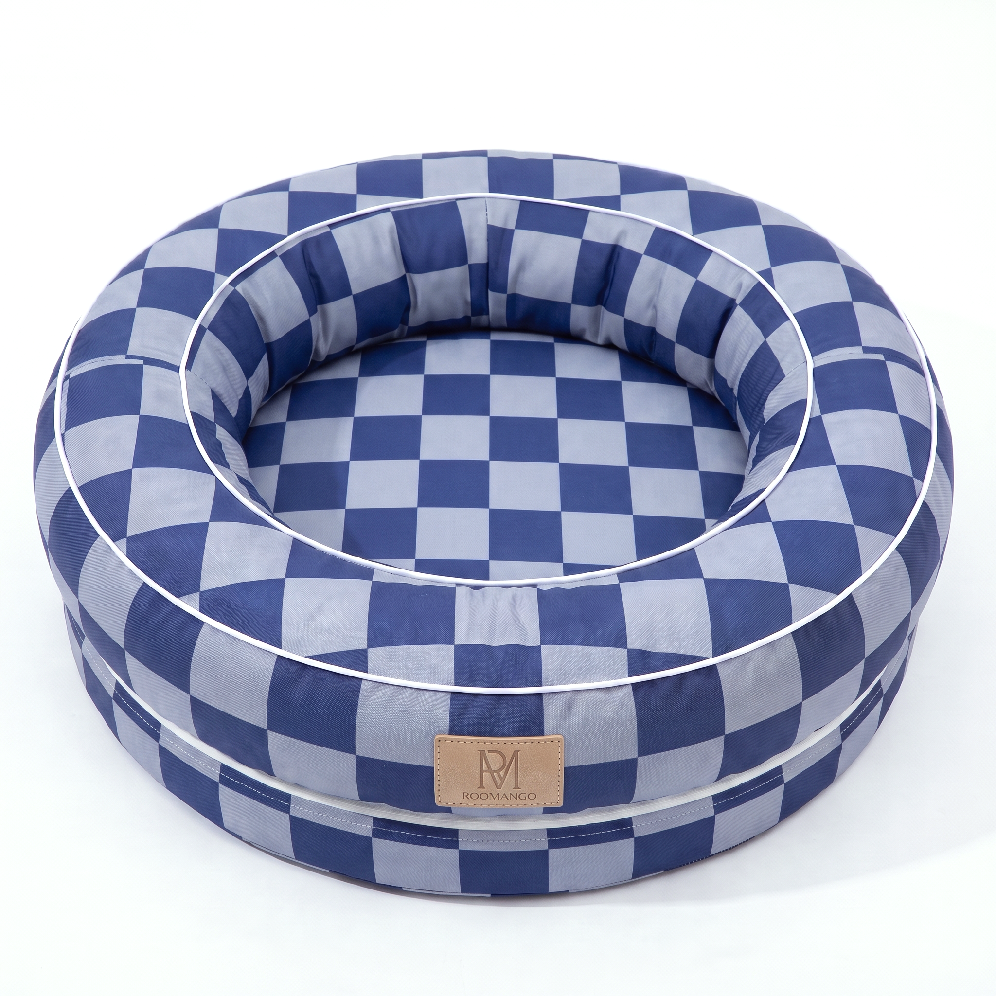 Checkerboard Memory Foam Waterproof Scratch-Resistant Odor-Control Mold-Proof Mite-Resistant Cat & Dog Bed